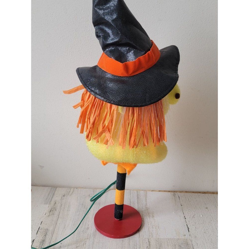 Dept 56 fiber optic Witch head 2003 Halloween home decor - Picture 7 of 11